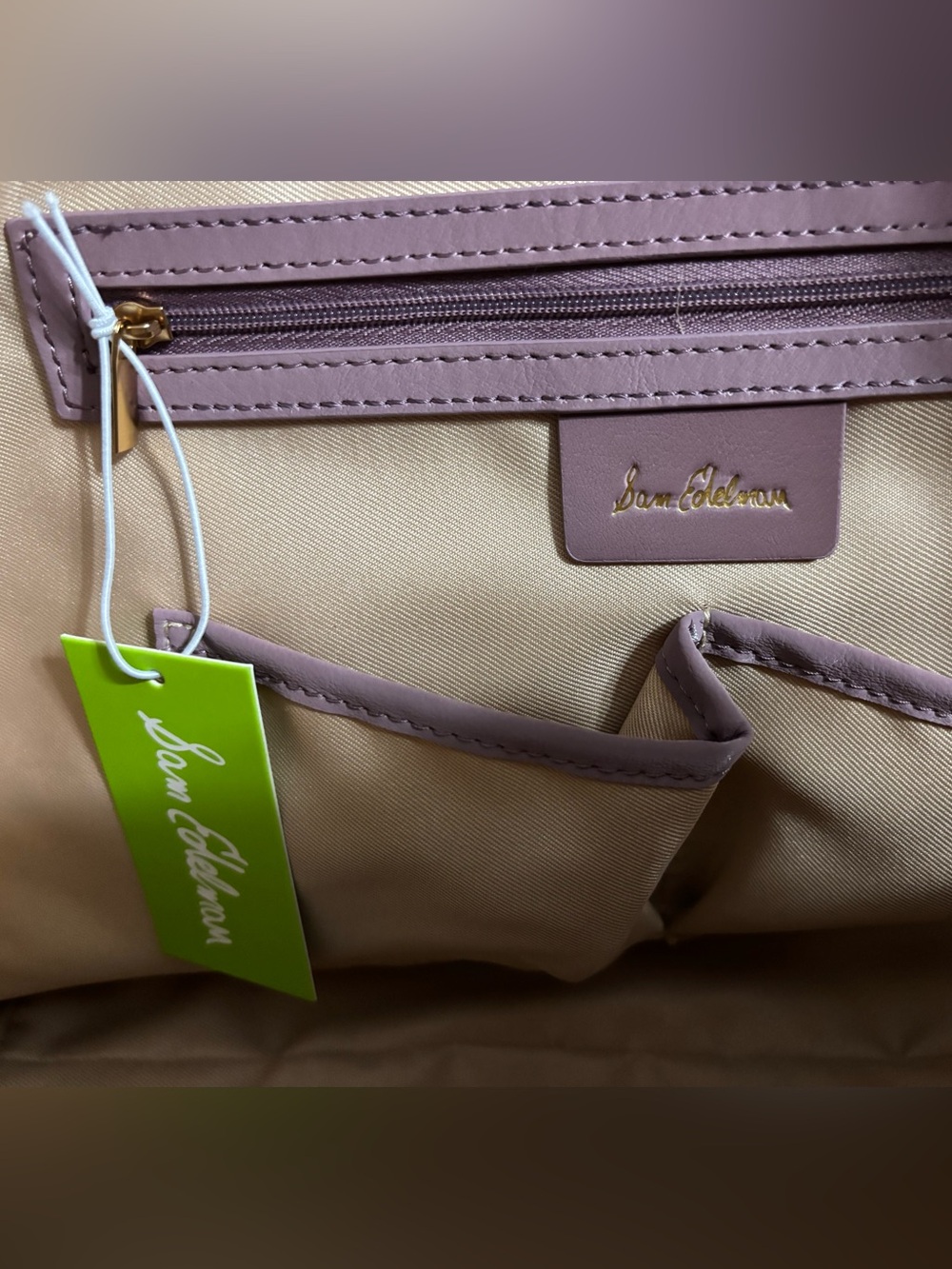 Sam Edelman Ethyl Quilted Logo Tote - Picture 9 of 13